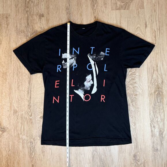 Interpol El Pintor North American Tour T-Shirt 2015 Black Small Band Tee - Picture 4 of 4